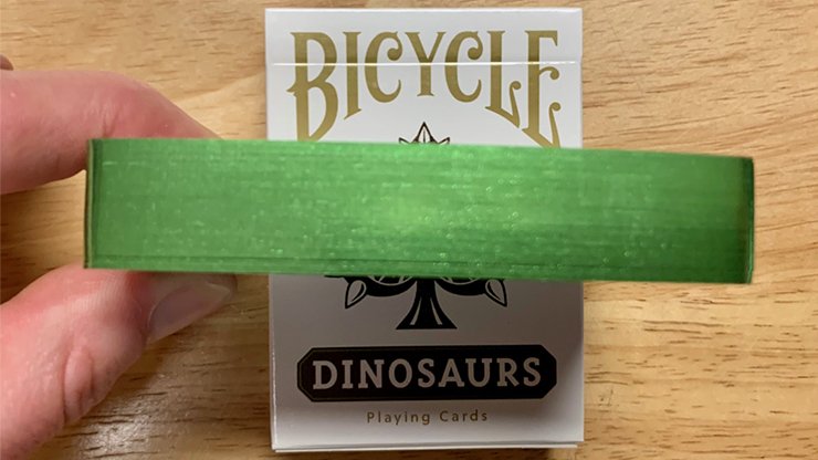 Gilded Bicycle Dinosaur Playing Cards - Merchant of Magic