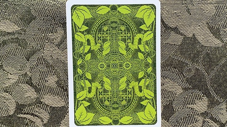 Gilded Bicycle (Light) Caterpillar Playing Cards - Merchant of Magic
