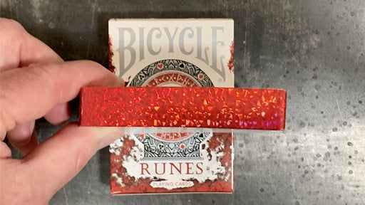 Gilded Bicycle Rune V2 Playing Cards - Merchant of Magic