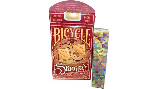 Gilded Bicycle Stingray (Orange) Playing Cards - Merchant of Magic