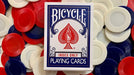 Gilded Blue Bicycle Index Only Playing Cards - Merchant of Magic