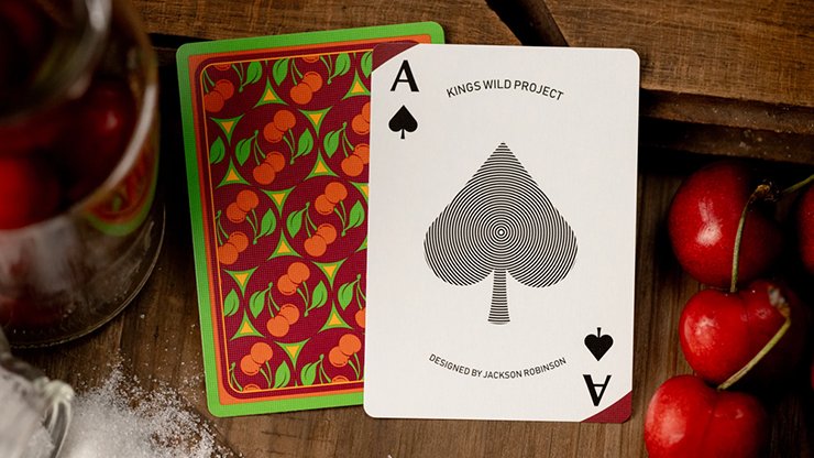 Gilded Cherry Pi Playing Cards by Kings Wild Project - Merchant of Magic
