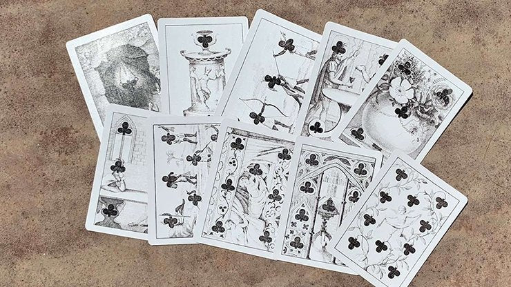 Gilded Cotta's Almanac #4 (Numbered Seal) Transformation Playing Cards - Merchant of Magic