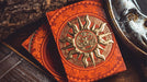 Gilded Maya Sun Playing Cards - Merchant of Magic