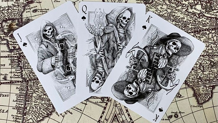 Gilded Neptunes Graveyard (Ship) Playing Cards - Merchant of Magic