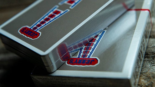 Gilded Vintage Feel Jerrys Nuggets (Steel) Playing Cards - Merchant of Magic