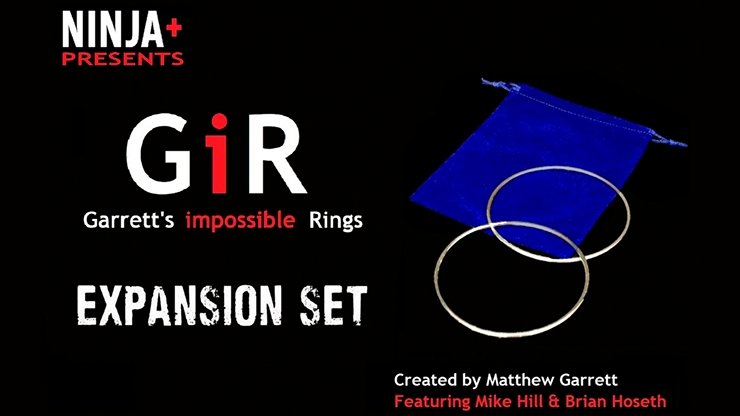 GIR Linking Rings Expansion Set BLACK by Matthew Garrett - Merchant of Magic