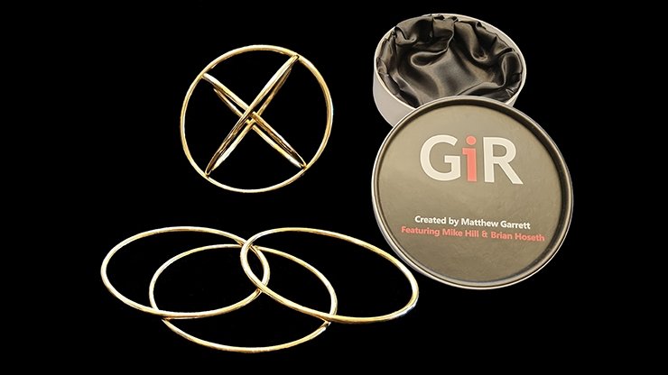 GIR Ring Set GOLD (Gimmick and Online Instructions) by Matthew Garrett - Trick - Merchant of Magic