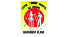 Girl Thru Rope Illusion Plans - INSTANT DOWNLOAD - Merchant of Magic