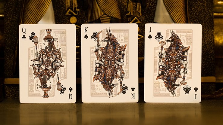 Gods of Egypt (Blue) Playing Cards by Divine Playing Cards - Merchant of Magic