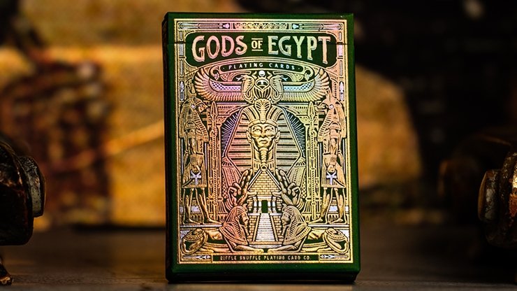Gods of Egypt (Golden Oasis) Playing Cards by Divine Playing Cards - Merchant of Magic