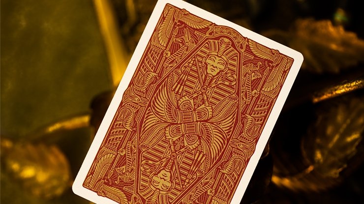 Gods of Egypt (Red) Playing Cards by Divine Playing Cards - Merchant of Magic