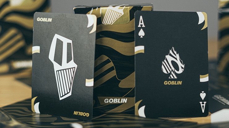 Gold Goblin Playing Cards by Gemini - Merchant of Magic