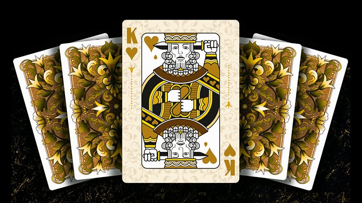 Grand Tulip Gold Playing Cards - Merchant of Magic