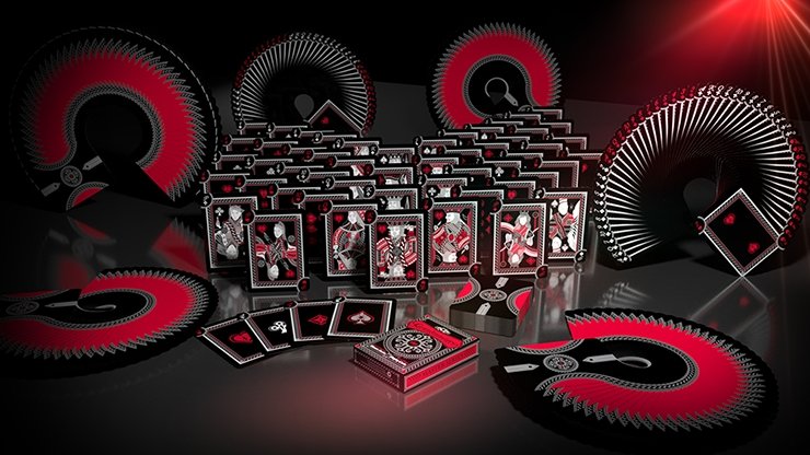 Grandmasters Black Widow Spider Edition (Foil) Playing Cards by HandLordz - Merchant of Magic