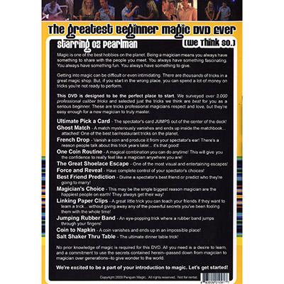 Greatest Beginner Magic DVD Ever - By Oz Pealman - Merchant of Magic
