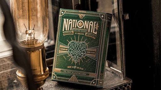 Green National Playing Cards by theory11 - Merchant of Magic
