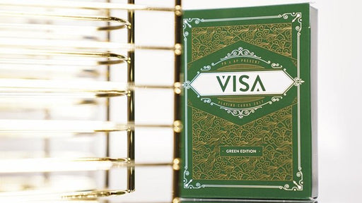 Green VISA Playing Cards by Patrick Kun and Alex Pandrea - Merchant of Magic