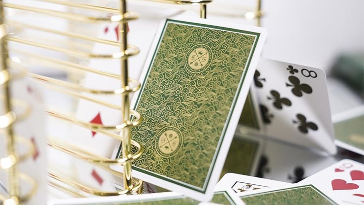 Green VISA Playing Cards by Patrick Kun and Alex Pandrea - Merchant of Magic