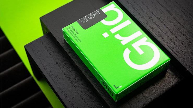 Grid Series Four- Typographic Playing Cards - Merchant of Magic