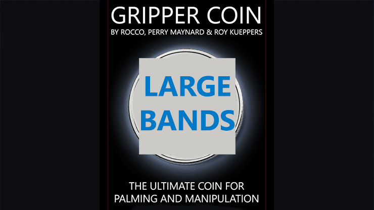 Gripper Coin Bands (Large) - Merchant of Magic