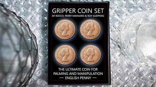 Gripper Coin (Set English Penny) by Rocco Silano - Merchant of Magic