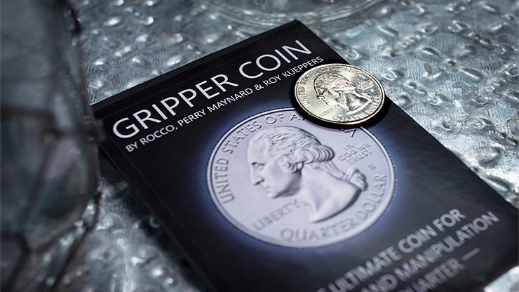 Gripper Coin (Single/U.S. 25) by Rocco Silano - Merchant of Magic
