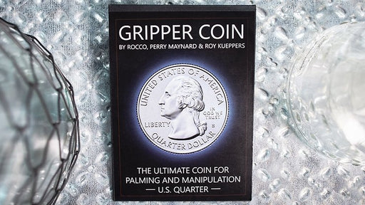 Gripper Coin (Single/U.S. 25) by Rocco Silano - Merchant of Magic