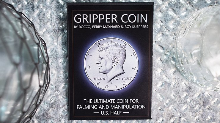 Gripper Coin (Single/U.S. 50) by Rocco Silano - Merchant of Magic