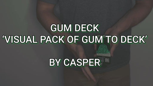 Gum Deck by Caleb Kasper video - INSTANT DOWNLOAD - Merchant of Magic