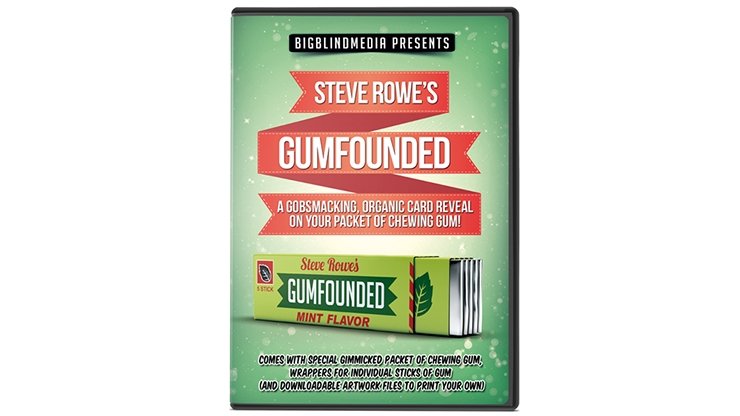 GUMFOUNDED (DVD and Gimmick) by Steve Rowe - Merchant of Magic