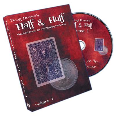 Half And Half - Volume 1 DVD - by Doug Brewer-sale - Merchant of Magic
