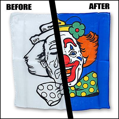 Happy/Sad Clown Silk Set (18 inch) - Merchant of Magic