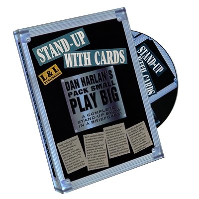 Harlan Stand Up With Cards, DVD - Merchant of Magic