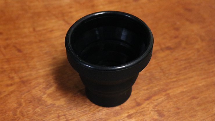 Harmonica Chop Cup Black 2 (Silicon) by Leo Smetsers - Merchant of Magic