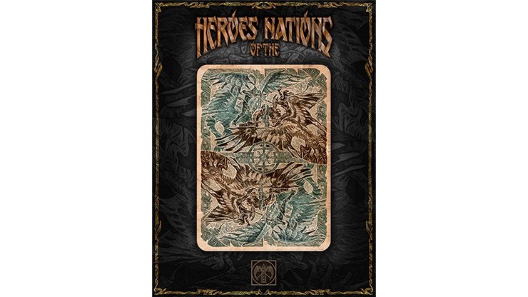 Heroes of the Nations (Dark Version) Playing Cards - Merchant of Magic