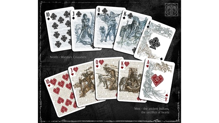 Heroes of the Nations (Light Version) Playing Cards - Merchant of Magic