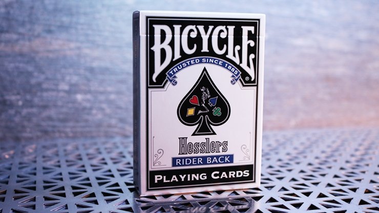 Hesslers Rider Back (Blue) Playing Cards - Merchant of Magic