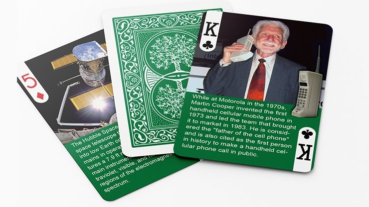 History Of American Innovation Playing Cards - Merchant of Magic