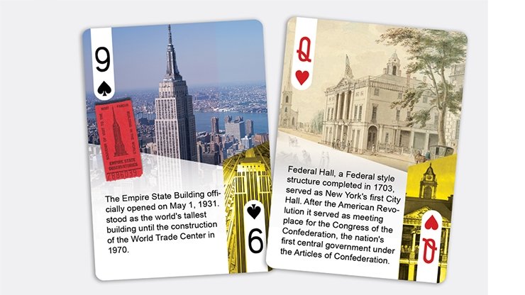 History Of New York City Playing Cards - Merchant of Magic