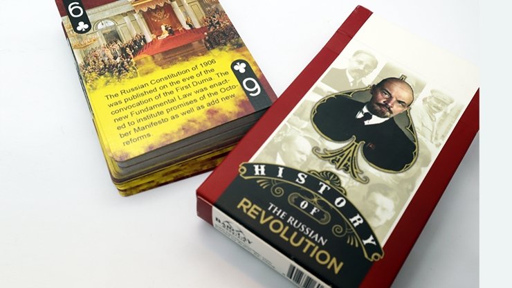 History Of Russian Revolution Playing Cards - Merchant of Magic