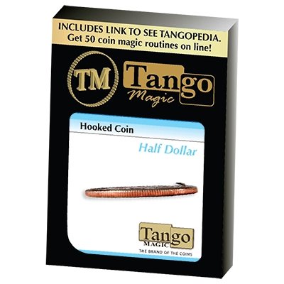 Hooked Coin Half Dollar by Tango (D0064) - Merchant of Magic