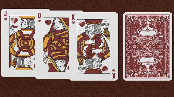 Hops & Barley - Deep Amber Ale Playing Cards - Merchant of Magic