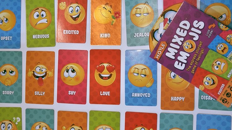 Hoyle Mixed Emojis Playing Cards by US Playing Card - Merchant of Magic