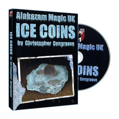 Ice Coins (W/ DVD, USA Half Dollar) by Christopher Congreave - Merchant of Magic