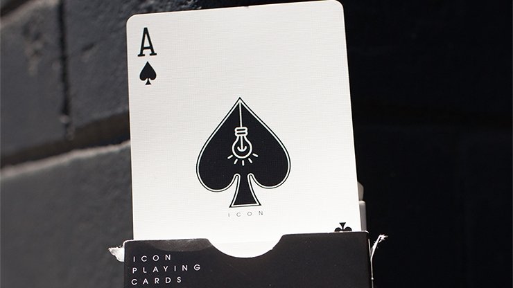 ICON BLK Playing Cards by Pure Imagination Project - Merchant of Magic