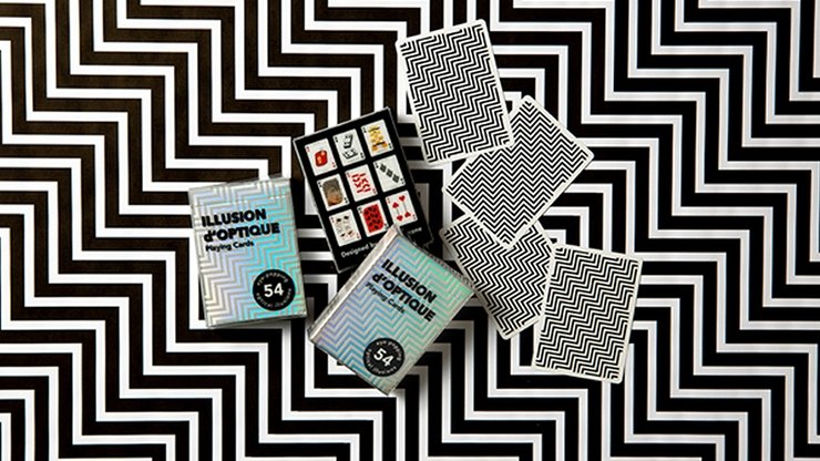 Illusion d'Optique Playing Cards by Art of Play - Merchant of Magic