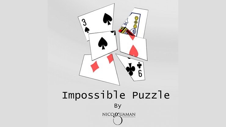 Impossible Puzzle by Nico Guaman mixed media - INSTANT DOWNLOAD - Merchant of Magic