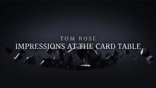 Impressions at the Card Table (2 DVD Set) by Tom Rose - DVD - Merchant of Magic