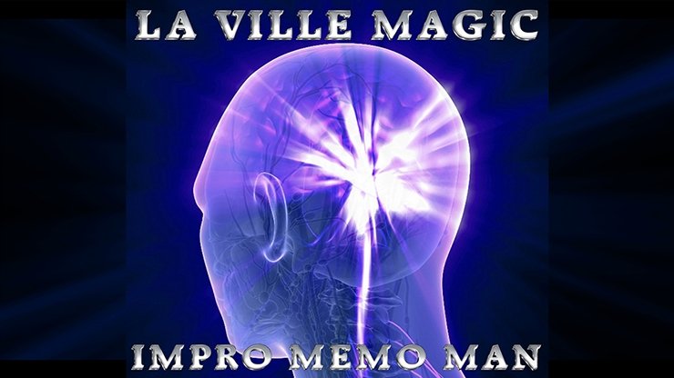 Impro Memo Man and The Rubiks Cube by Lars La Ville - INSTANT DOWNLOAD - Merchant of Magic